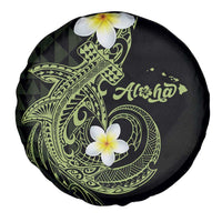 Aloha Hammerhead Shark Spare Tire Cover Lime Rickey Hawaiian Kakau Tribal Tattoo