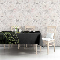 Aloha Hammerhead Shark Tablecloth Lime Rickey Hawaiian Kakau Tribal Tattoo