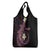 Aloha Hammerhead Shark Grocery Bag Vivacious Pink Hawaiian Kakau Tribal Tattoo