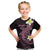 Aloha Hammerhead Shark Kid T Shirt Vivacious Pink Hawaiian Kakau Tribal Tattoo