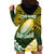 The Kuki's Cook Islands Rugby Hoodie Dress Be Unique Vibe Black LT9 - Polynesian Pride