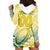 (Custom Text And Number) The Kuki's Cook Islands Rugby Hoodie Dress Be Unique Vibe White LT9 - Polynesian Pride