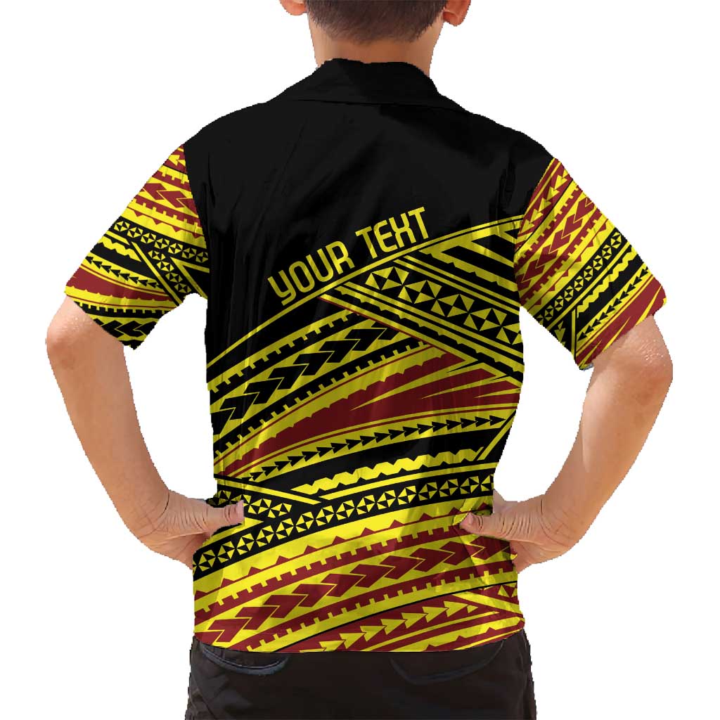 Personalised Tonga Ha apai High School Family Matching Long Sleeve Bodycon Dress and Hawaiian Shirt Ngatu Fonulei Pattern LT9 - Polynesian Pride