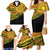 Personalised Tonga Ha apai High School Family Matching Mermaid Dress and Hawaiian Shirt Ngatu Fonulei Pattern