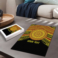 Personalised Tonga Ha apai High School Puzzle Ngatu Fonulei Pattern - Polynesian Pride