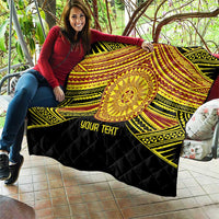 Personalised Tonga Ha apai High School Quilt Ngatu Fonulei Pattern