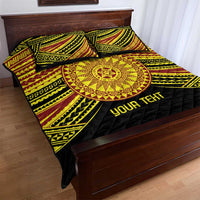 Personalised Tonga Ha apai High School Quilt Bed Set Ngatu Fonulei Pattern