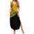 Personalised Tonga Ha apai High School Summer Maxi Dress Ngatu Fonulei Pattern