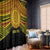 Personalised Tonga Ha apai High School Window Curtain Ngatu Fonulei Pattern