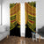 Personalised Tonga Ha apai High School Window Curtain Ngatu Fonulei Pattern