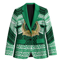Personalised Tonga Saineha High School Blazer Polynesian Ngatu Tribal - Polynesian Pride