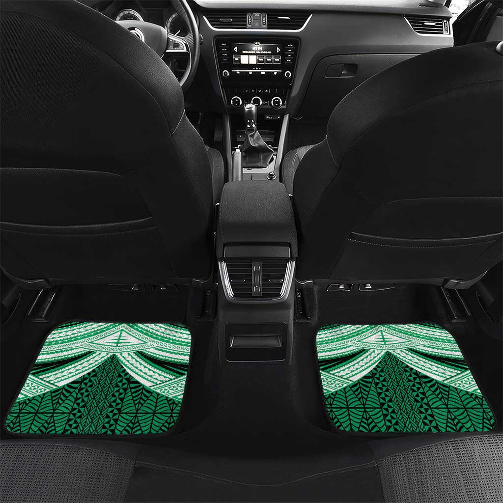 Personalised Tonga Saineha High School Car Mats Polynesian Ngatu Tribal