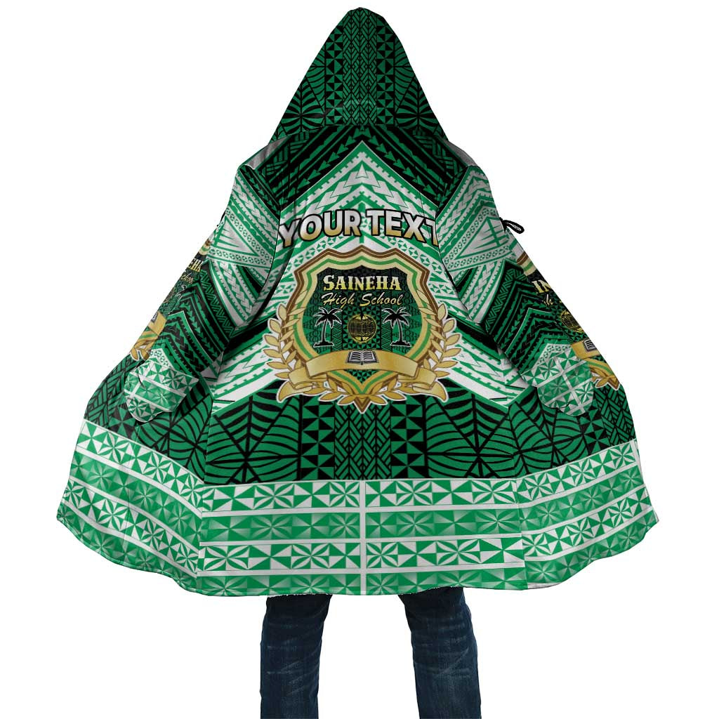 Personalised Tonga Saineha High School Cloak Polynesian Ngatu Tribal - Polynesian Pride