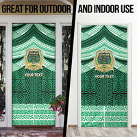 Personalised Tonga Saineha High School Door Cover Polynesian Ngatu Tribal - Polynesian Pride