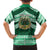 Personalised Tonga Saineha High School Family Matching Long Sleeve Bodycon Dress and Hawaiian Shirt Polynesian Ngatu Tribal