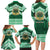 Personalised Tonga Saineha High School Family Matching Long Sleeve Bodycon Dress and Hawaiian Shirt Polynesian Ngatu Tribal
