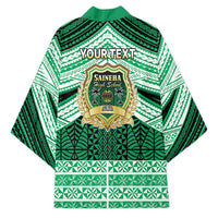 Personalised Tonga Saineha High School Kimono Polynesian Ngatu Tribal - Polynesian Pride