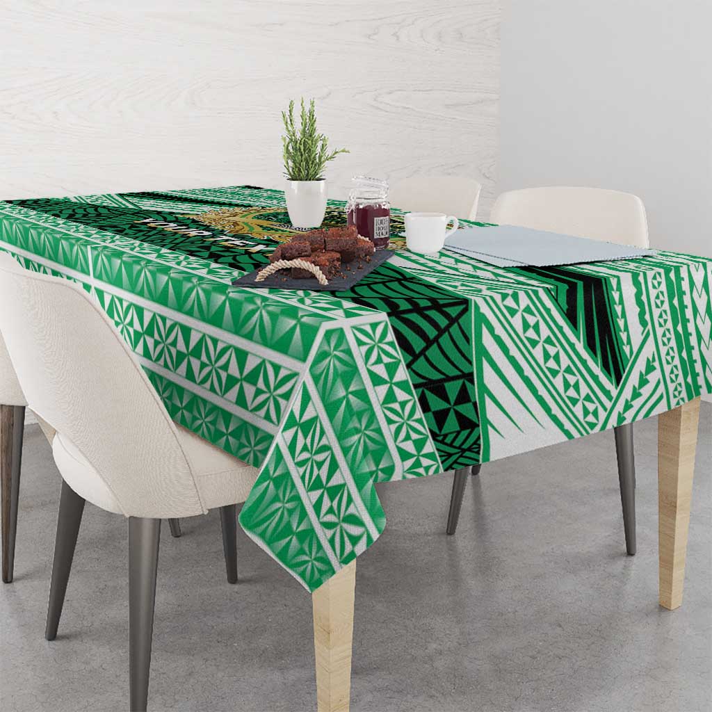 Personalised Tonga Saineha High School Tablecloth Polynesian Ngatu Tribal