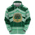 Personalised Tonga Saineha High School Zip Hoodie Polynesian Ngatu Tribal
