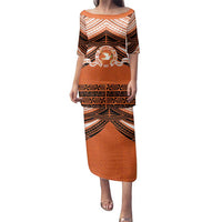 Personalised Tonga Tailulu College Family Matching Puletasi and Hawaiian Shirt Polynesian Ngatu Tribal