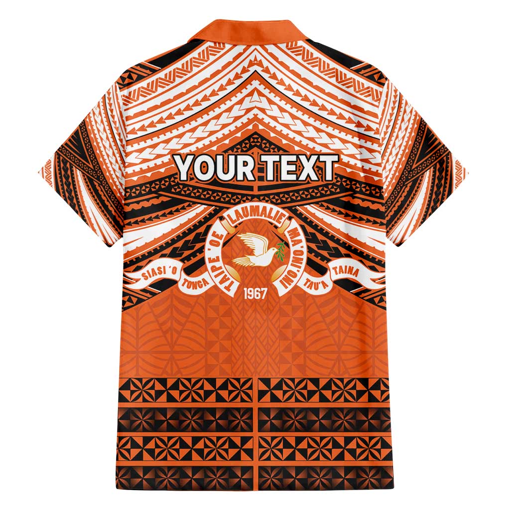 Personalised Tonga Tailulu College Family Matching Summer Maxi Dress and Hawaiian Shirt Polynesian Ngatu Tribal LT9 - Polynesian Pride