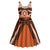 Personalised Tonga Tailulu College Midi Dress Polynesian Ngatu Tribal - Polynesian Pride
