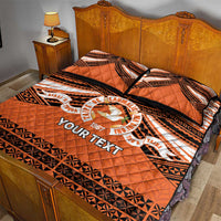 Personalised Tonga Tailulu College Quilt Bed Set Polynesian Ngatu Tribal