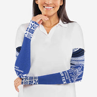 Personalised Tonga Taufa'ahau Pilolevu College Arm Sleeves Polynesian Ngatu Tribal - Polynesian Pride