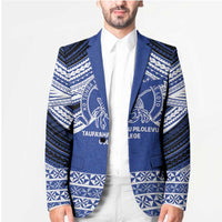 Personalised Tonga Taufa'ahau Pilolevu College Blazer Polynesian Ngatu Tribal - Polynesian Pride