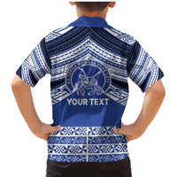 Personalised Tonga Taufa'ahau Pilolevu College Family Matching Mermaid Dress and Hawaiian Shirt Polynesian Ngatu Tribal LT9 - Polynesian Pride