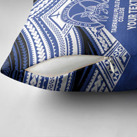 Personalised Tonga Taufa'ahau Pilolevu College Pillow Cover Polynesian Ngatu Tribal - Polynesian Pride