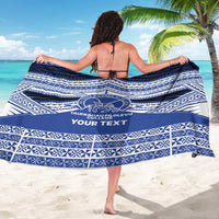 Personalised Tonga Taufa'ahau Pilolevu College Sarong Polynesian Ngatu Tribal