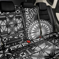 Black Tongan Ngatu Fonulei Pattern Back Car Seat Cover