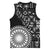 Black Tongan Ngatu Fonulei Pattern Basketball Jersey - Polynesian Pride