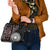 Red Tongan Ngatu Fonulei Pattern Shoulder Handbag