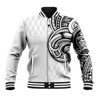 Hawaii and Japanese Culture Personalised Baseball Jacket With Polynesian Tribal Tattoo Style