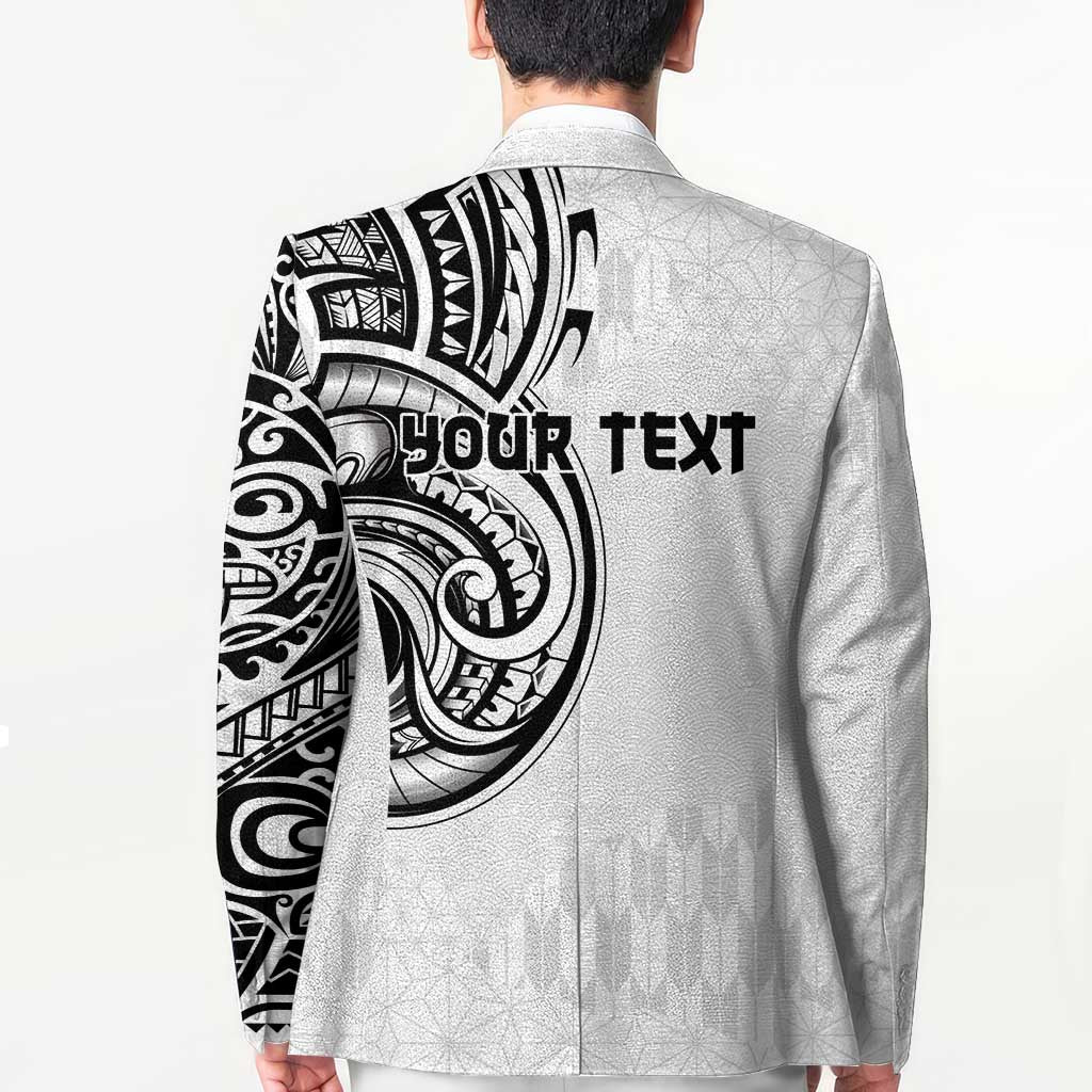 Hawaii and Japanese Culture Personalised Blazer With Polynesian Tribal Tattoo Style - Polynesian Pride