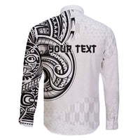 Hawaii and Japanese Culture Personalised Family Matching Summer Maxi Dress and Hawaiian Shirt With Polynesian Tribal Tattoo Style