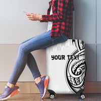 Hawaii and Japanese Culture Personalised Luggage Cover With Polynesian Tribal Tattoo Style