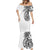 Hawaii and Japanese Culture Personalised Mermaid Dress With Polynesian Tribal Tattoo Style