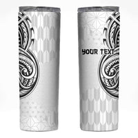 Hawaii and Japanese Culture Personalised Skinny Tumbler With Polynesian Tribal Tattoo Style
