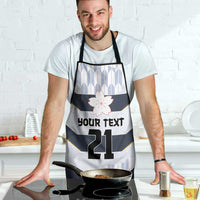 Japan Pacific Rugby 2022-23 Custom Apron Black Sakura Japanese Wave Pattern - Polynesian Pride