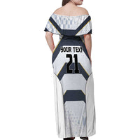 Japan Pacific Rugby 2022-23 Custom Family Matching Off Shoulder Maxi Dress and Hawaiian Shirt Black Sakura Japanese Wave Pattern