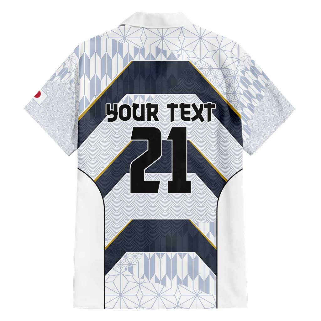 Japan Pacific Rugby 2022-23 Custom Family Matching Short Sleeve Bodycon Dress and Hawaiian Shirt Black Sakura Japanese Wave Pattern LT9 - Polynesian Pride
