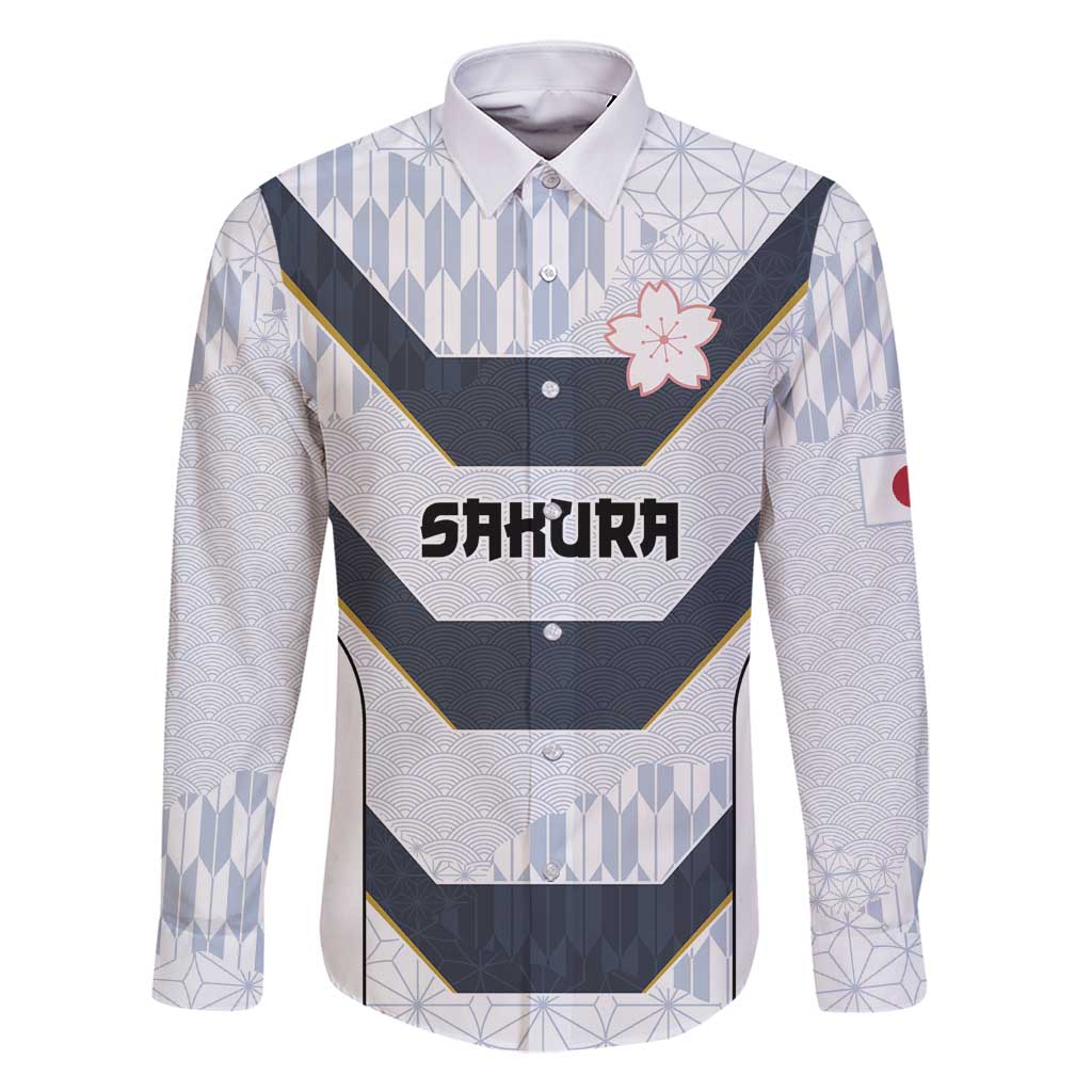 Japan Pacific Rugby 2022-23 Custom Family Matching Tank Maxi Dress and Hawaiian Shirt Black Sakura Japanese Wave Pattern