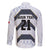 Japan Pacific Rugby 2022-23 Custom Family Matching Tank Maxi Dress and Hawaiian Shirt Black Sakura Japanese Wave Pattern