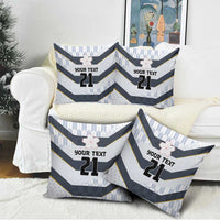 Japan Pacific Rugby 2022-23 Custom Pillow Cover Black Sakura Japanese Wave Pattern - Polynesian Pride