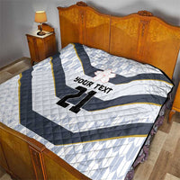 Japan Pacific Rugby 2022-23 Custom Quilt Black Sakura Japanese Wave Pattern LT9 - Polynesian Pride