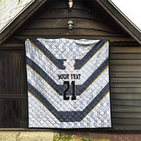 Japan Pacific Rugby 2022-23 Custom Quilt Black Sakura Japanese Wave Pattern LT9 - Polynesian Pride