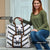 Japan Pacific Rugby 2022-23 Custom Travel Bag Black Sakura Japanese Wave Pattern - Polynesian Pride